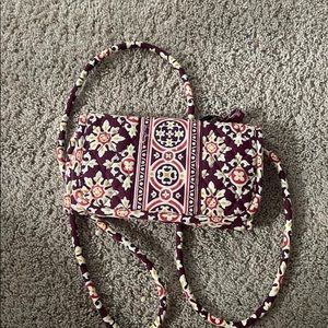 Vera Bradley wallet crossbody bag